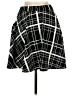 Alya Plaid Black Casual Skirt Size M - photo 2