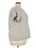 Loralette Gray Short Sleeve Top Size 3X - photo 4