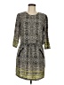 Dolce Vita 100% Polyester Print Gray Casual Dress Size M - photo 1