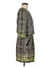 Dolce Vita 100% Polyester Print Gray Casual Dress Size M - photo 4