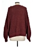 Hippie Rose 100% Polyester Burgundy Pullover Sweater Size L - photo 2