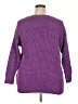 Torrid Purple Pullover Sweater Size 2X Plus (2) - photo 2