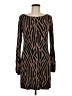 Unbranded Animal Print Brown Casual Dress Size M - photo 1