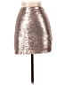 Gap Outlet 100% Recycled Polyester Metallic Silver Formal Skirt Size 8 - photo 1