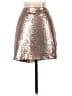 Gap Outlet 100% Recycled Polyester Metallic Silver Formal Skirt Size 8 - photo 2