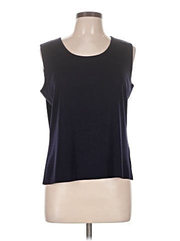 MING WANG Sleeveless T-Shirt (view 1)