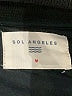 Sol Angeles Solid Black Track Jacket Size M - photo 6