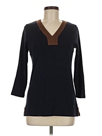 Lauren by Ralph Lauren 3/4 Sleeve Top (view 1)