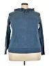 Style&Co Blue Pullover Hoodie Size 3X - photo 1