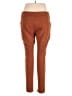 La Bijou Solid Brown Active Pants Size 3X - photo 2