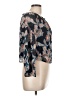 Love, Fire 100% Polyester Blue 3/4 Sleeve Blouse Size L - photo 4