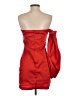 Double Crazy Red Cocktail Dress Size S - photo 2