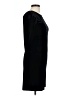 Zara Basic Solid Black Cocktail Dress Size L - photo 4