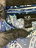 AGB Paisley Blue Casual Dress Size L - photo 7