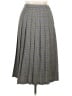 Pendleton 100% Virgin Wool Plaid Gray Wool Skirt Size 14 - photo 1