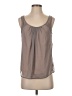 Lauren Conrad 100% Polyester Gray Sleeveless Blouse Size XS - photo 1