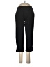 Unbranded 100% Cotton Solid Black Casual Pants Size M (petite) - photo 1