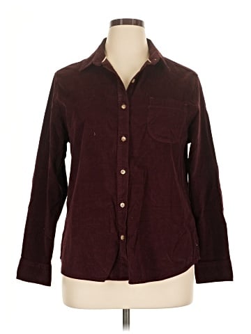 Jachs Girlfriend Long Sleeve Button-Down Shirt (view 1)