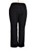 Le Suit Solid Black Dress Pants Size XXL (estimated) - photo 2