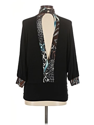 E-Klah 3/4 Sleeve Blouse (view 2)