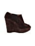 Prada Burgundy Brown Wedges Size EU 38 - photo 1
