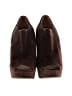 Prada Burgundy Brown Wedges Size EU 38 - photo 2