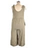 Rewind Solid Tan Romper Size XL - photo 2