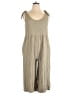 Rewind Solid Tan Romper Size XL - photo 1