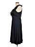 J.Crew 100% Polyester Solid Black Cocktail Dress Size 8 - photo 5