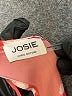 Josie Natori 100% Polyester Orange Sleeveless Blouse Size M - photo 7