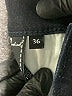 7 For All Mankind Chevron-herringbone Blue Jeans Size 36 waist - photo 6