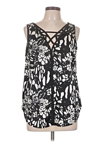 Nicole by Nicole Miller Sleeveless Blouse (view 1)