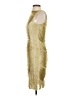 Saylor Metallic Gold Cocktail Dress Size S (estimated) - photo 5