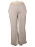 Dear Scarlett Solid Gray Casual Pants Size 2X - photo 1