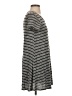 ABound Stripes Gray Casual Dress Size S - photo 4