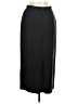 Petite Sophisticate Solid Black Formal Skirt Size 6 - photo 2