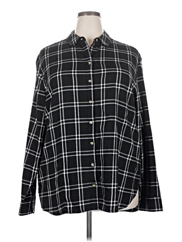 Jachs Girlfriend Long Sleeve Button-Down Shirt (view 1)
