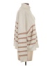 MNG Stripes Tan Pullover Sweater Size S - photo 4