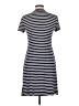 Chaps Stripes Blue Casual Dress Size L - photo 2