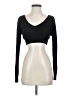 Unbranded Black Long Sleeve T-Shirt Size S - photo 1