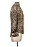 Unbranded Animal Print Brown Long Sleeve Blouse Size M (estimated) - photo 4