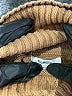 Tularosa Color Block Tan Turtleneck Sweater Size XS - photo 7