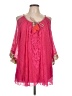 Casting 100% Polyester Pink 3/4 Sleeve Top Size L (estimated) - photo 1