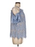 Blue Rain Blue Sleeveless Blouse Size M - photo 4