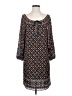 Alice + Olivia 100% Polyester Print Black Casual Dress Size S - photo 1