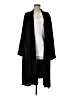 DR2 100% Polyester Solid Black Kimono Size M - photo 1