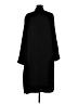 DR2 100% Polyester Solid Black Kimono Size M - photo 2