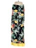 Assorted Brands Tropical Floral Graphic Black Casual Pants Size S - photo 1
