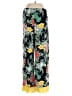 Assorted Brands Tropical Floral Graphic Black Casual Pants Size S - photo 2