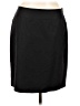 Halogen Solid Black Casual Skirt Size 12 - photo 1